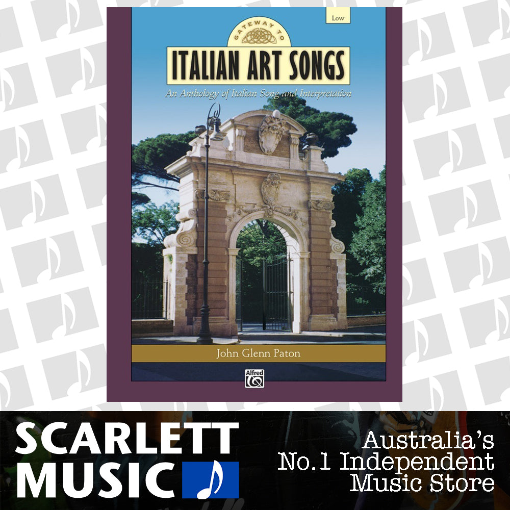 Gateway To Italian Songs And Arias Low Book — view 2