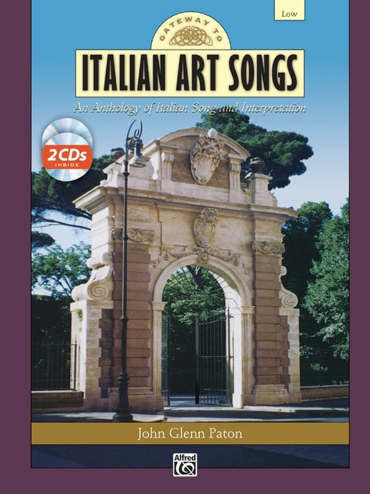 Gateway To Italian Songs And Arias Low Book/2CD