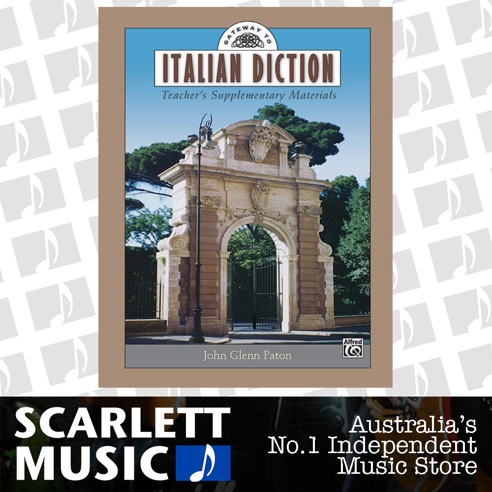 Gateway To Italian Diction Teacher Wk Sheets — view 2