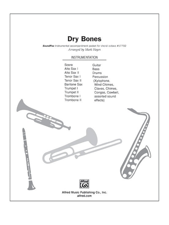 Dry Bones Soundpax Instrumental Parts