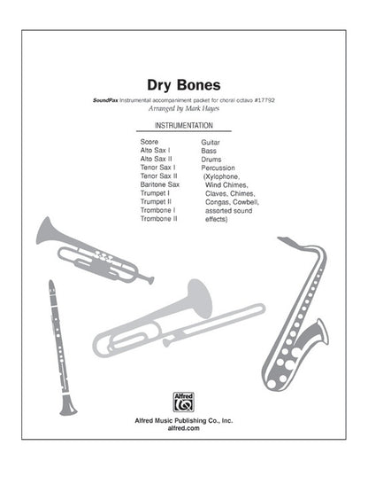 Dry Bones Soundpax Instrumental Parts