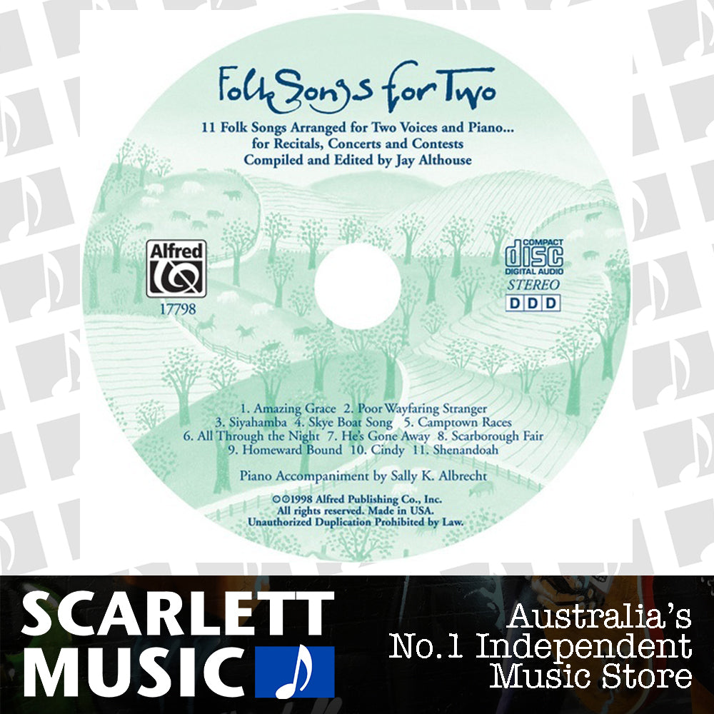 Folk Songs For Two CD Only — view 2