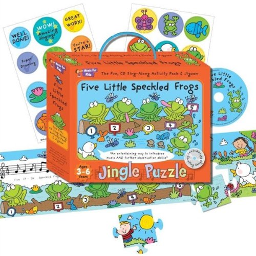 Jingle Puzzle Five Little Speckled Frogs