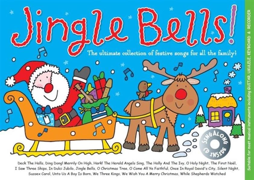 Jingle Bells Book/CD + Stickers