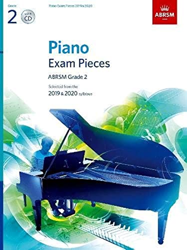 ABRSM Piano Exam Pieces Grade 2 2019-2020 Book with CD