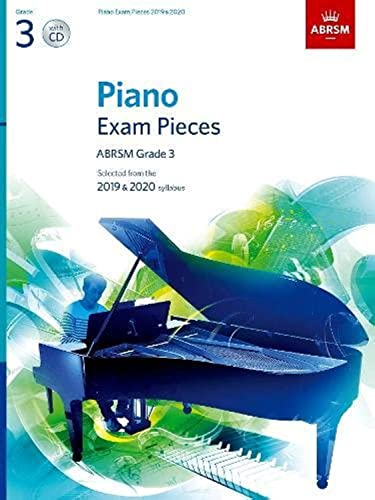 ABRSM Piano Exam Pieces Grade 3 2019-2020 Book/CD