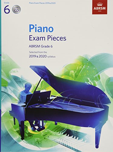 ABRSM Piano Exam Pieces Grade 6 2019-2020 Book with CD
