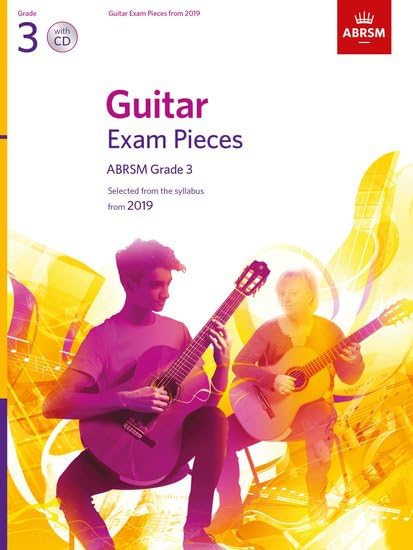 ABRSM Guitar Exam Pieces 2019 Grade 3 Sheet Music