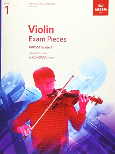 ABRSM Violin Grade 1 2020-23 Exam Pieces Part Only