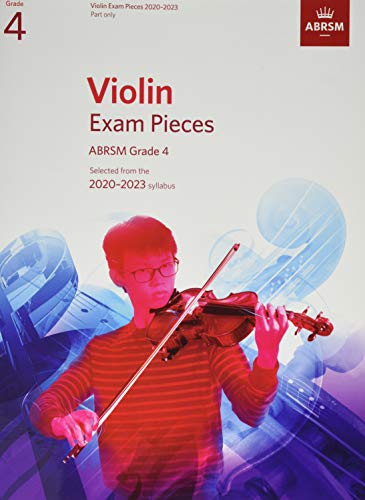 ABRSM Violin Grade 4 2020-23 Part Only