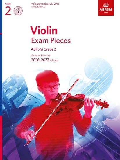 ABRSM Violin Grade 2 2020-23 Score, Part, and CD