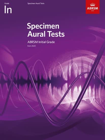 ABRSM Specimen Aural Tests Initial Grade 2020 - Cello Sheet Music - ABRSM 9781786012913