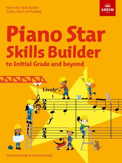 Piano Star Skills Builders by Blackwell & Marshall, ABRSM 9781786013385 - Piano Sheet Music for Young Pianists