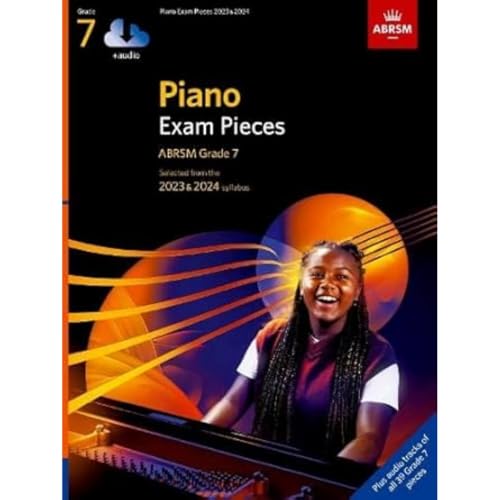 ABRSM Piano Exam Pieces Grade 7 2023-24 Book with Audio Download