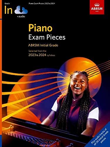 ABRSM Piano Exam Pieces Initial Grade 23-24 Book/OA