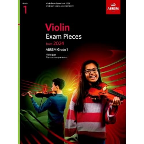 ABRSM Grade 1 Violin 2024 Sheet Music - 9781786015488