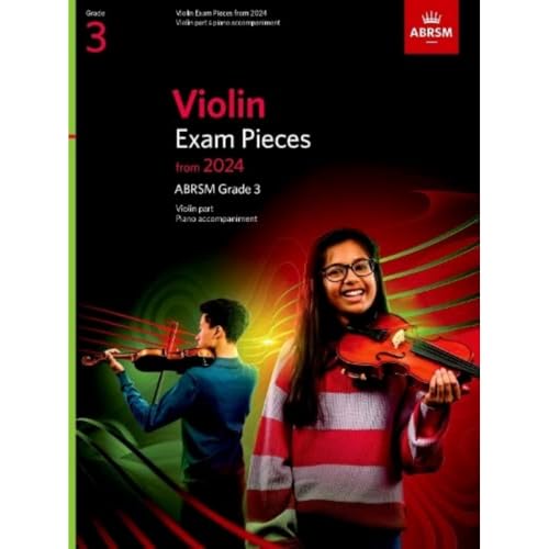 ABRSM Grade 3 Violin 2024 Sheet Music - 9781786015501