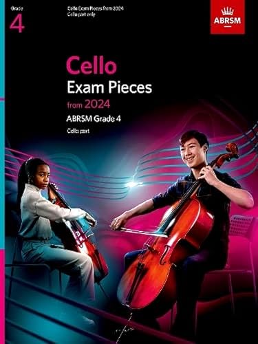 ABRSM Cello Grade 4 Cello Part 2024 - 9781786015686