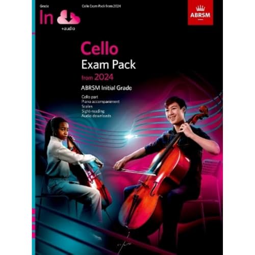 ABRSM Cello Exam Pack 2024 Initial Grade 9781786015808