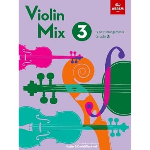 Violin Mix 3 Grade 2-3 - ABRSM 9781786015853
