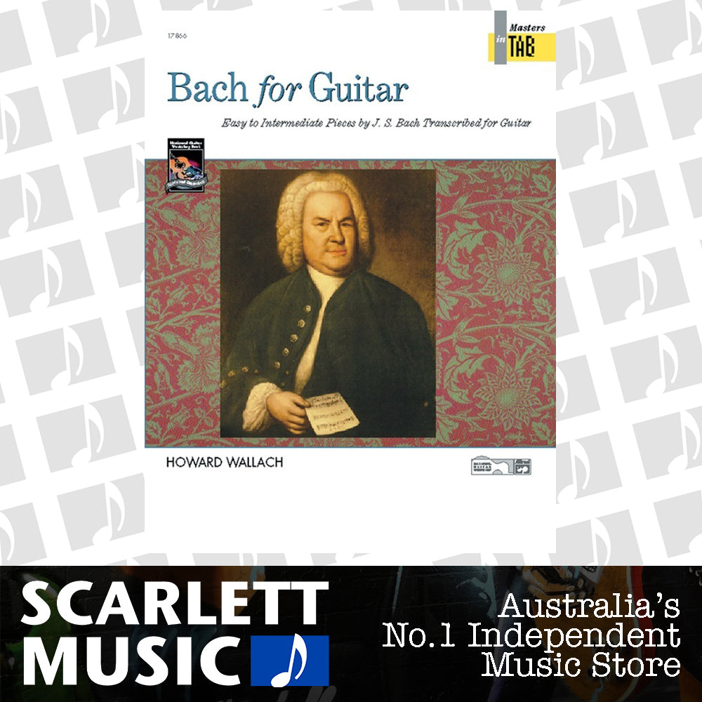 Bach for Guitar: Masters in TAB - Guitar Sheet Music — view 2