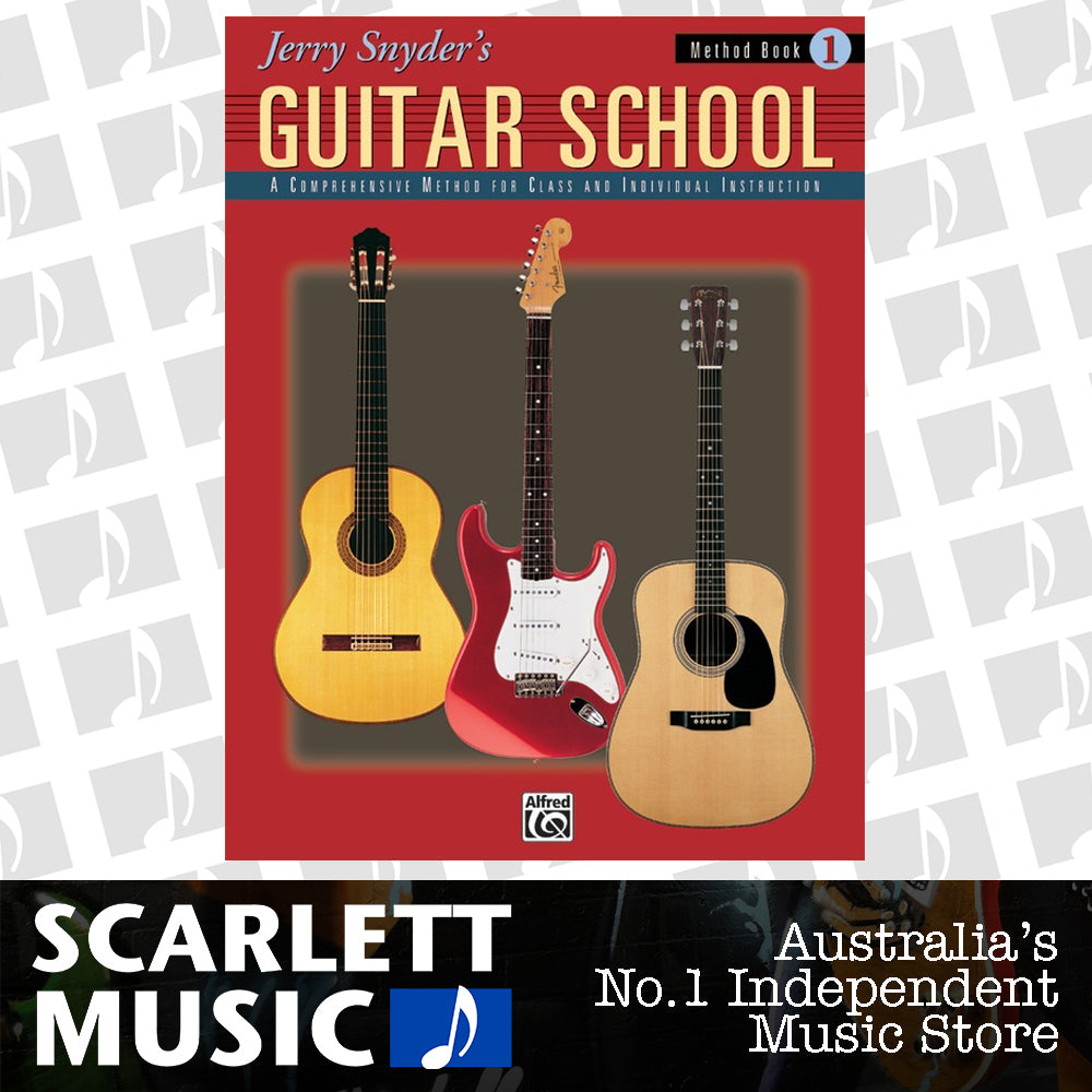 Jerry Snyders Guitar School Book 1 Student Book — view 2