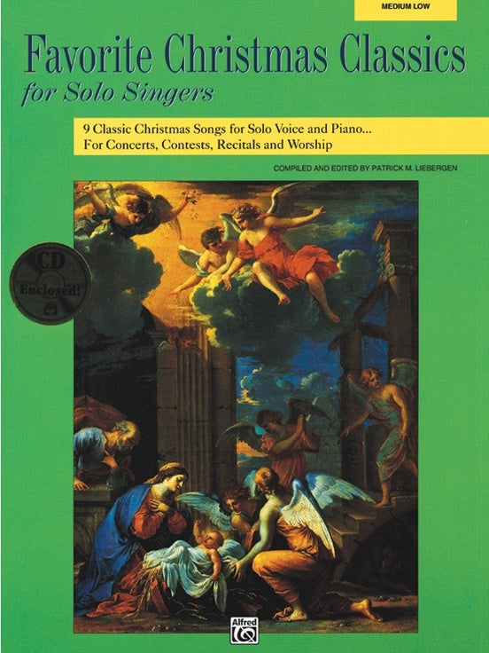 Favourite Christmas Classics Med Low Book/CD