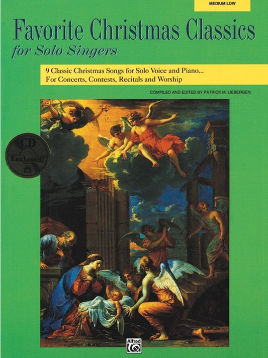 Favourite Christmas Classics Med Low Book/CD