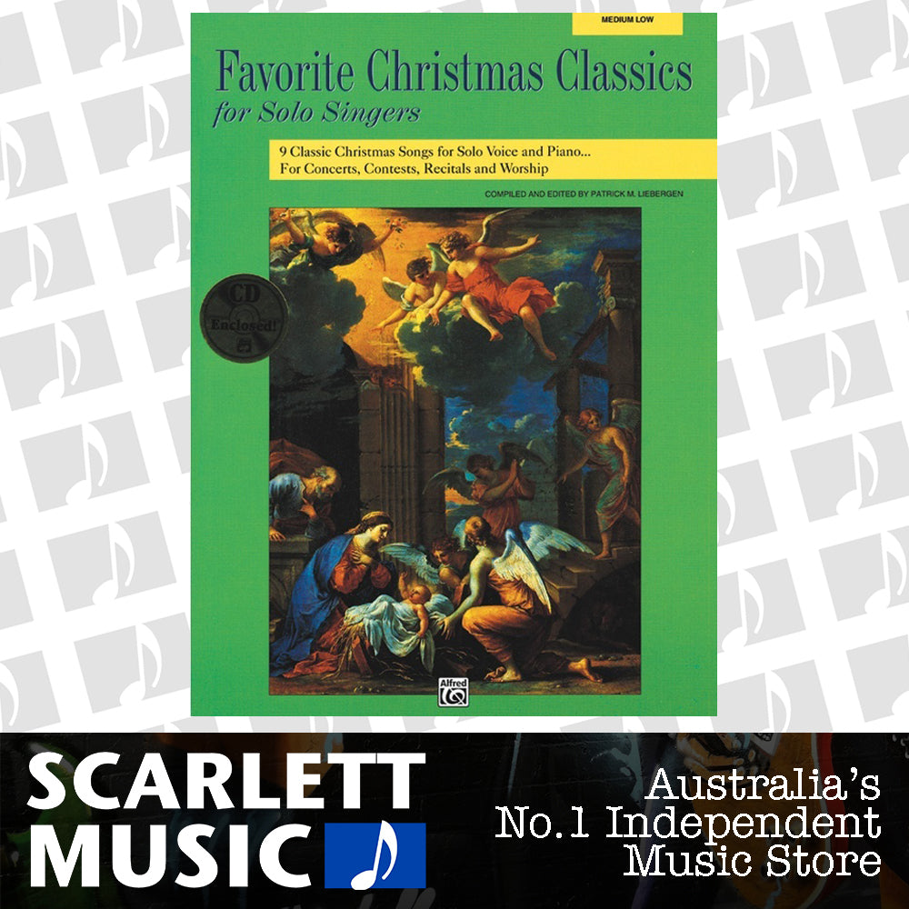 Favourite Christmas Classics Med Low Book/CD — view 2
