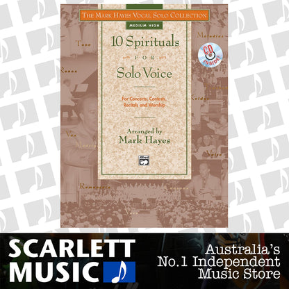 Spirituals 10 for Solo Voice Book 1 Medium/High with CD — view 2