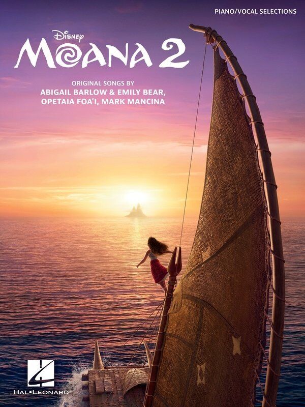 Moana 2 Piano/Vocal Selections Songbook