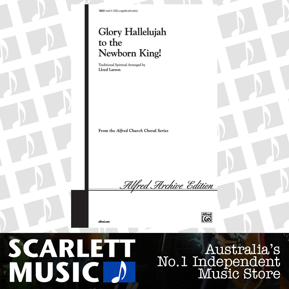 Gloria Hallelujah SATB Arr Larson — view 2