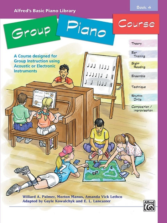 ABPL Group Piano Course for Children Book 4