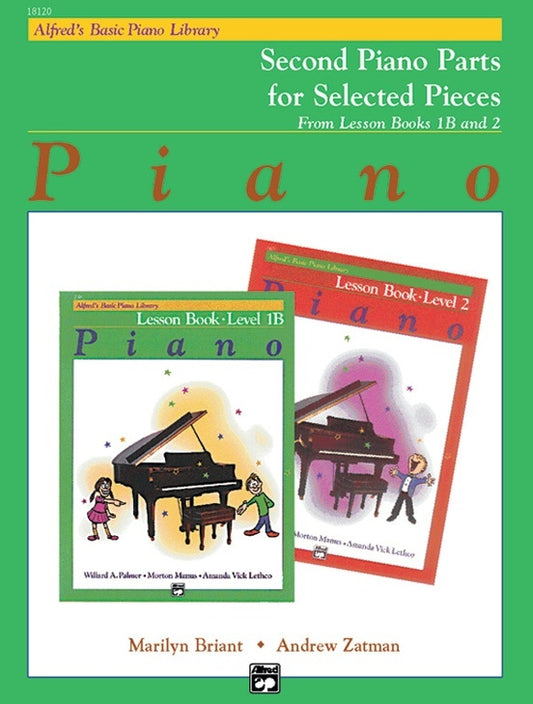 Alfred's Basic Piano Library (ABPL) Second Piano Parts Lesson 1B & 2