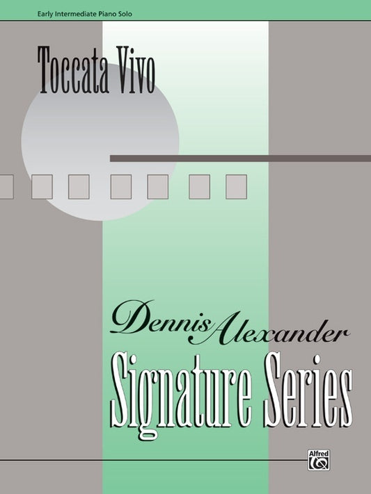 Toccata Vivo Piano Sheet Music