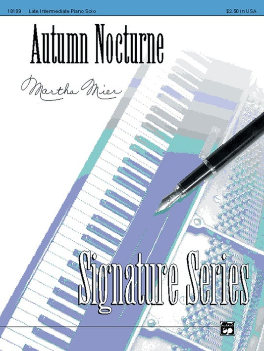 Autumn Nocturne Piano Sheet Music