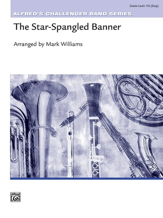 Star Spangled Banner Concert Band Sheet Music Grade 1.5