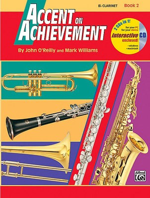 Accent on Achievement Book 2 Bb Clarinet Book/CD