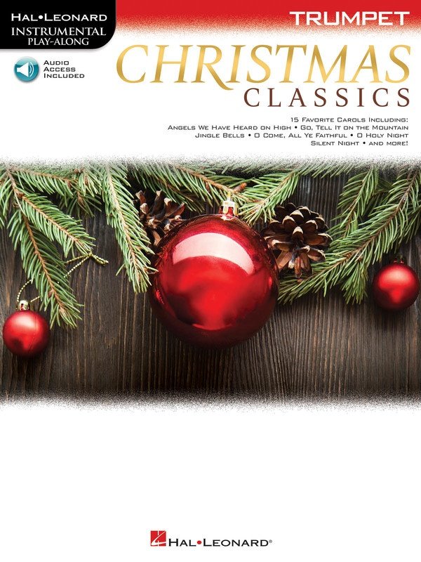 Christmas Classics — Trumpet Play-Along, Book/Online Audio (Instrumental Play-Along, Hal Leonard)