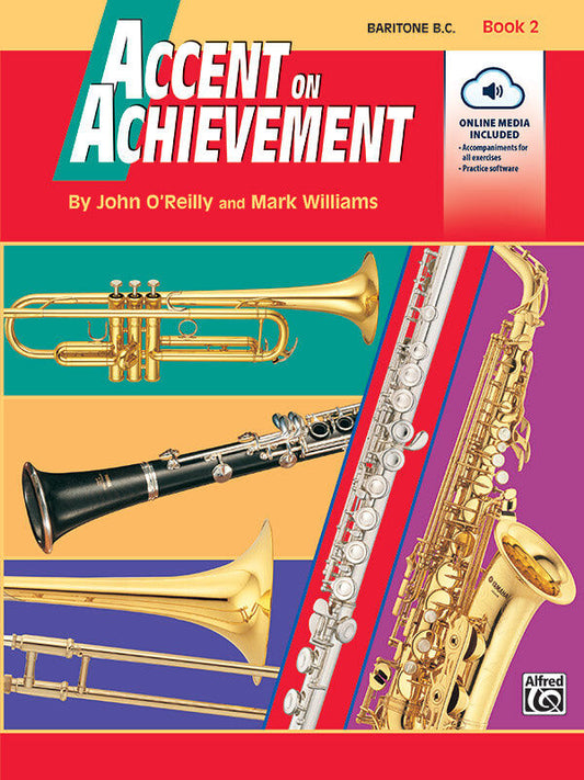 Accent on Achievement Book 2 Baritone BC Book/CD