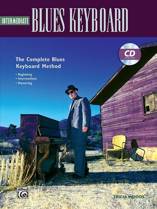 Intermediate Blues Keyboard Book/CD