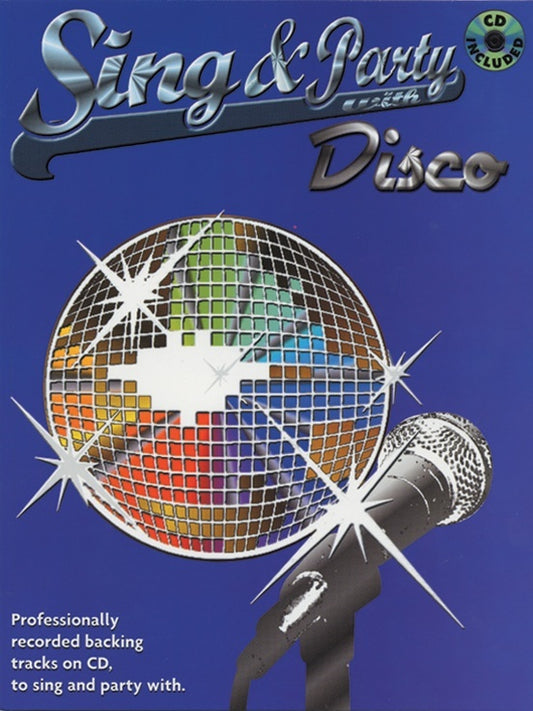 Sing and Party with Disco Book/CD PVG Sheet Music