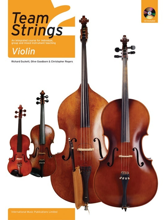 Team Strings 2 Violin Book and CD