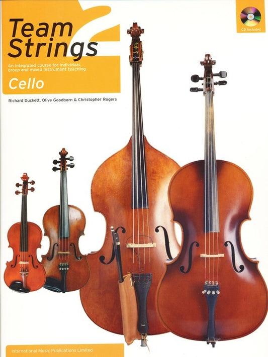 Team Strings 2 Cello Book with CD