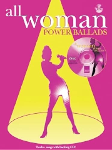 All Woman: Power Ballads — Piano/Vocal/Guitar with CD (IMP)