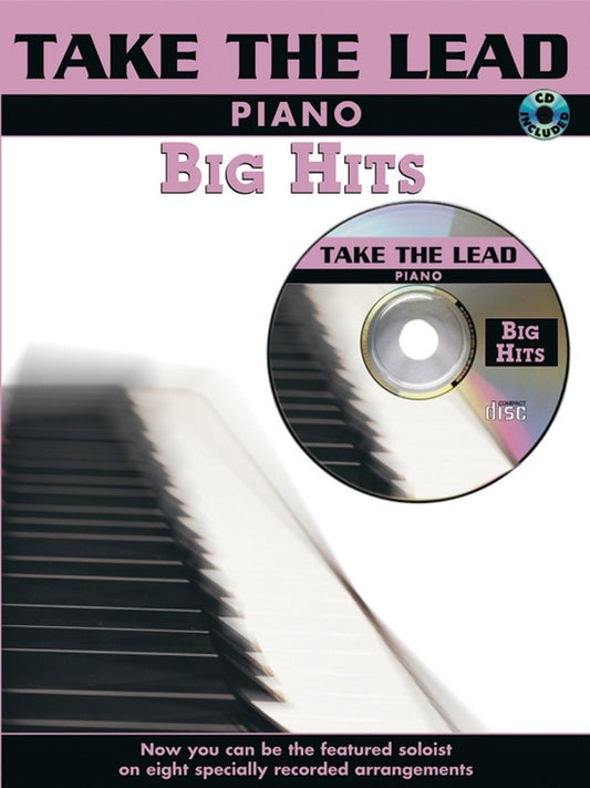 Take the Lead Big Hits Piano Sheet Music Book and CD