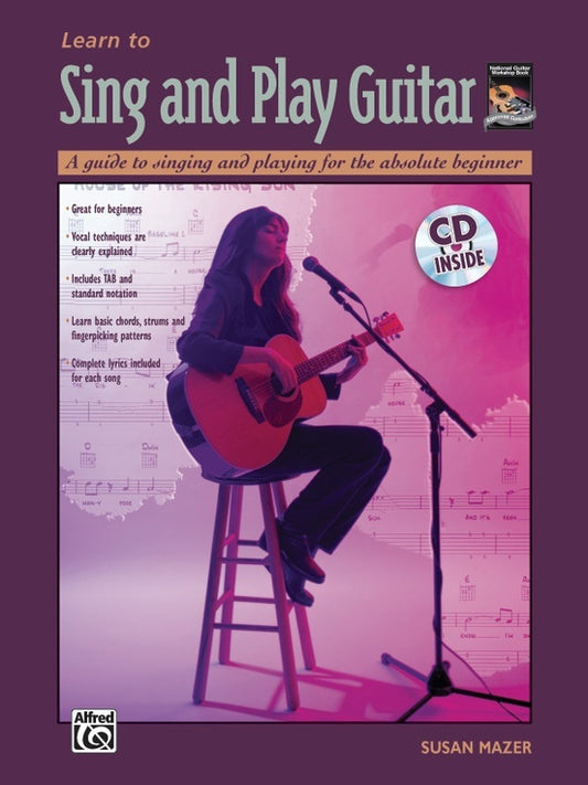 Learn To Sing And Play Guitar Book/CD