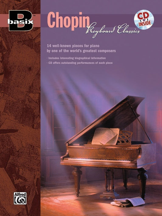 Basix Chopin Keyboard Classics Book/CD