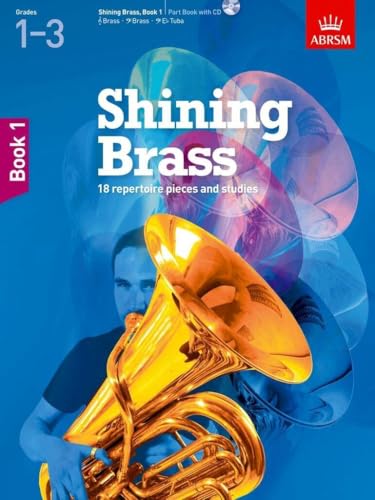 ABRSM Shining Brass Book 1 Grades 1-3 Book/CD for French Horn