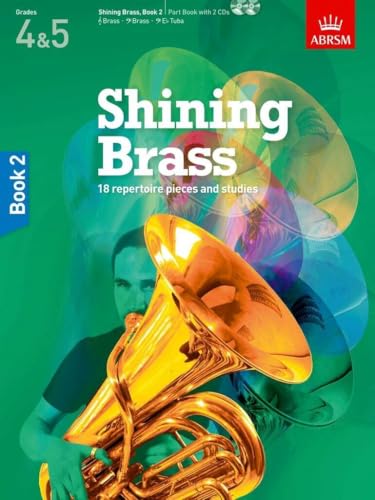 ABRSM Shining Brass Book 2 Grades 4-5 Book and CD for Brass Instruments